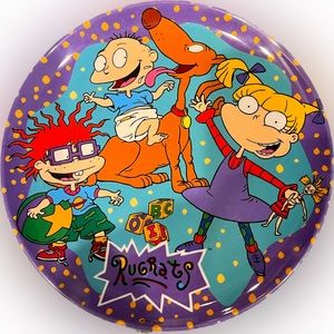 Vintage 1997 Rug Rats Melamine Plate